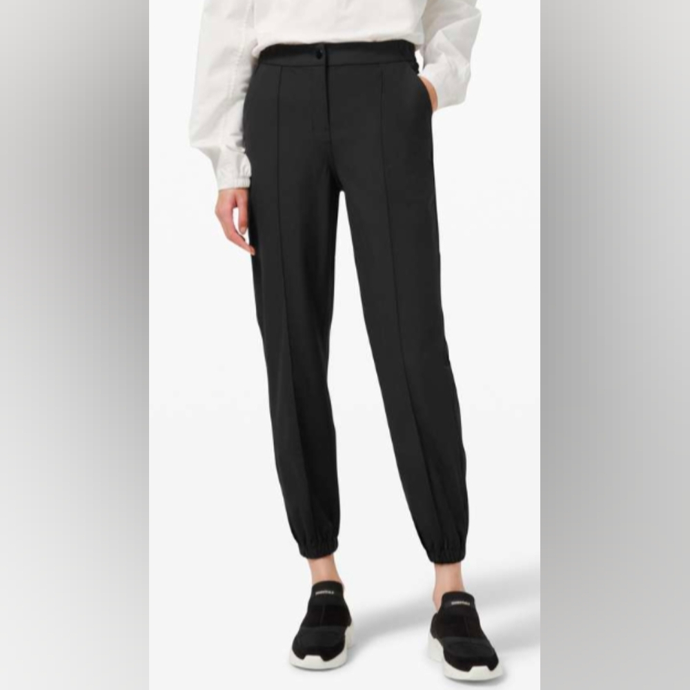 Lululemon Warpstreme High Rise Jogger Trouser Pant Work Office Black Size 30
